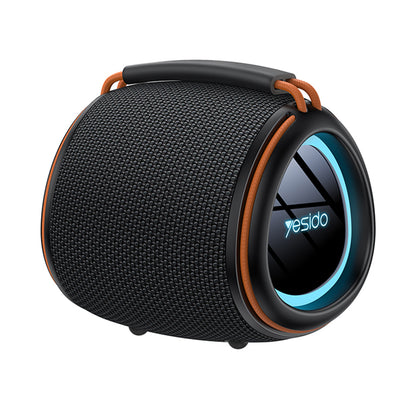 Yesido YSW40 Portable Bluetooth Speaker, 8W, RGB, Black