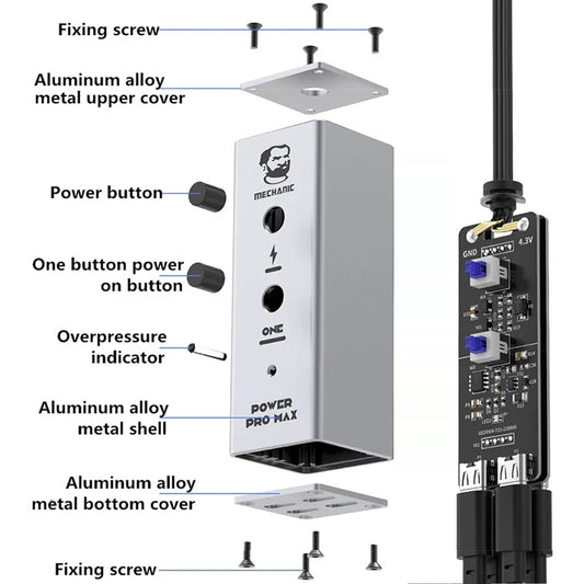 Mechanic Power Pro Max Power Cable for Apple iPhone 6 - 13 Pro Max Series