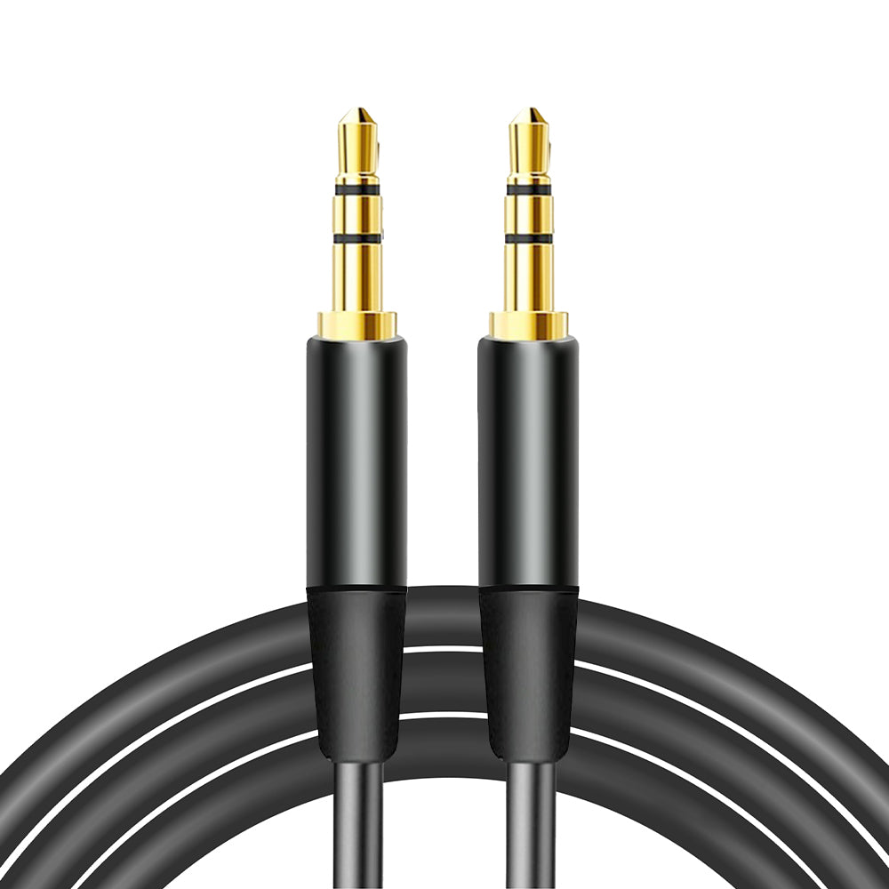 3.5mm - 3.5mm MaXlife Audio Cable, 1m, Black