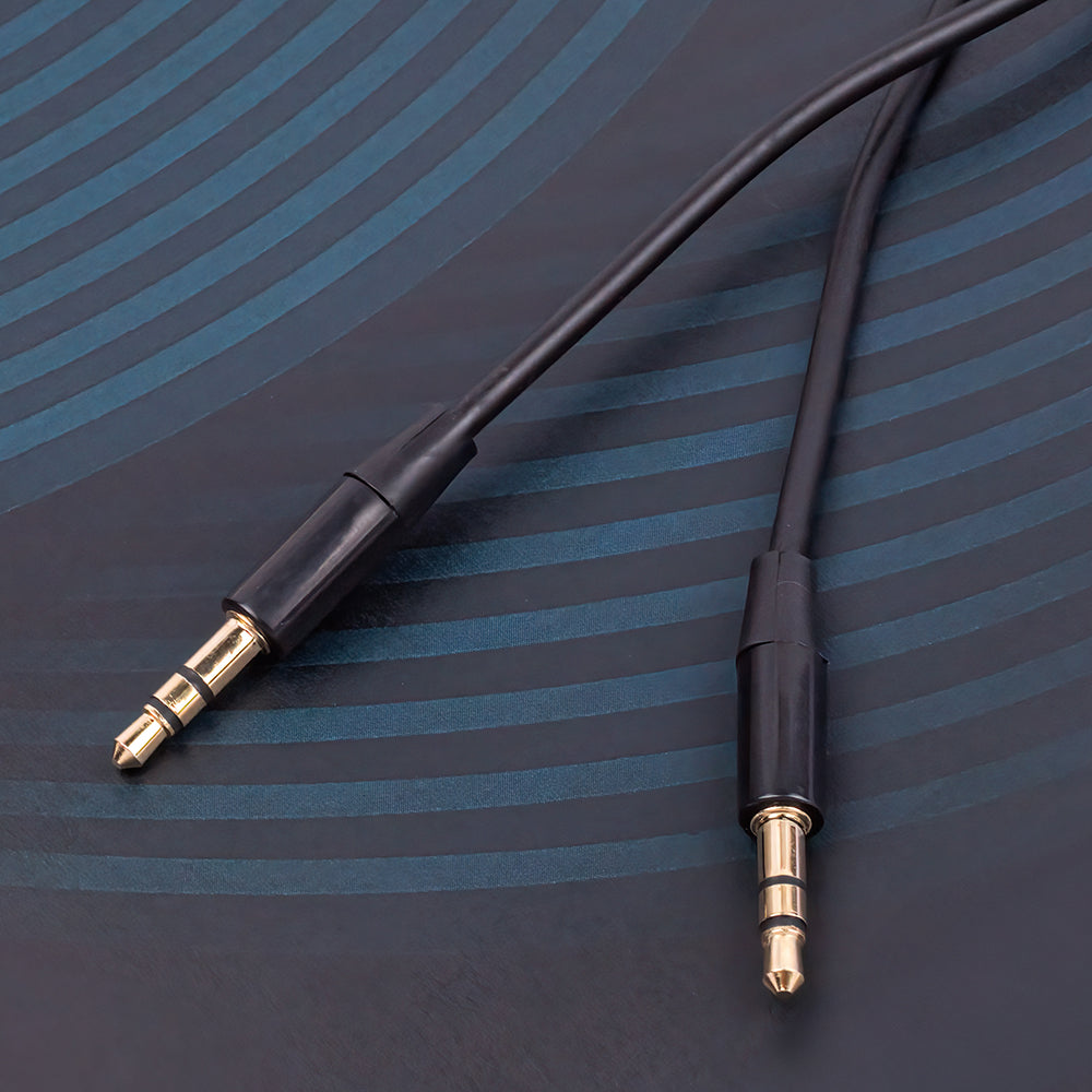 3.5mm - 3.5mm MaXlife Audio Cable, 1m, Black