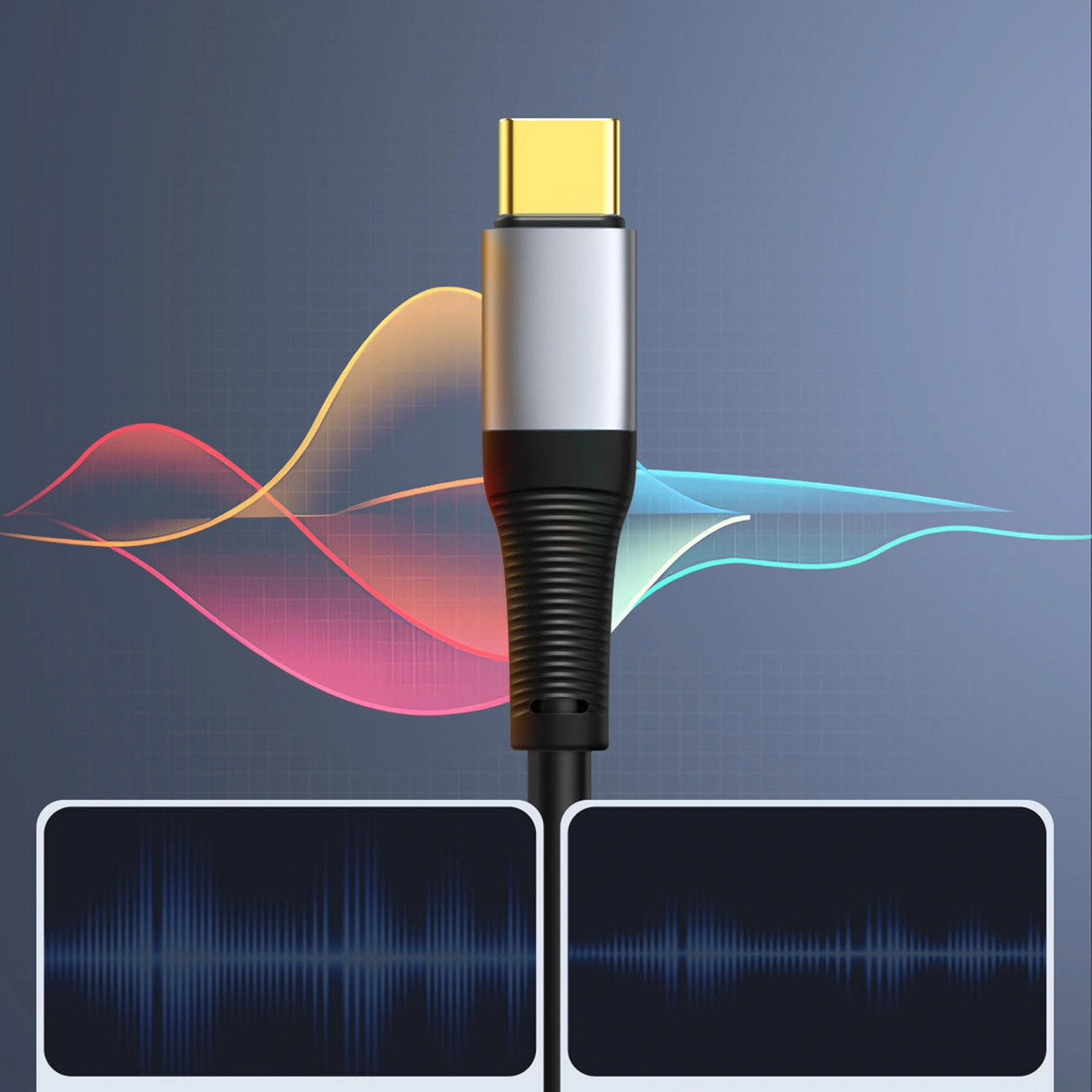 Orico AXC-02 USB-C to 3.5 mm Audio Adapter, Black