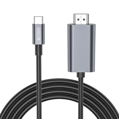 Audio and Video Cable USB-C - HDMI Tech-Protect Ultraboost, 2m, Black 
