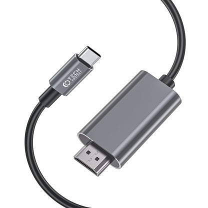 Audio and Video Cable USB-C - HDMI Tech-Protect Ultraboost, 2m, Black 