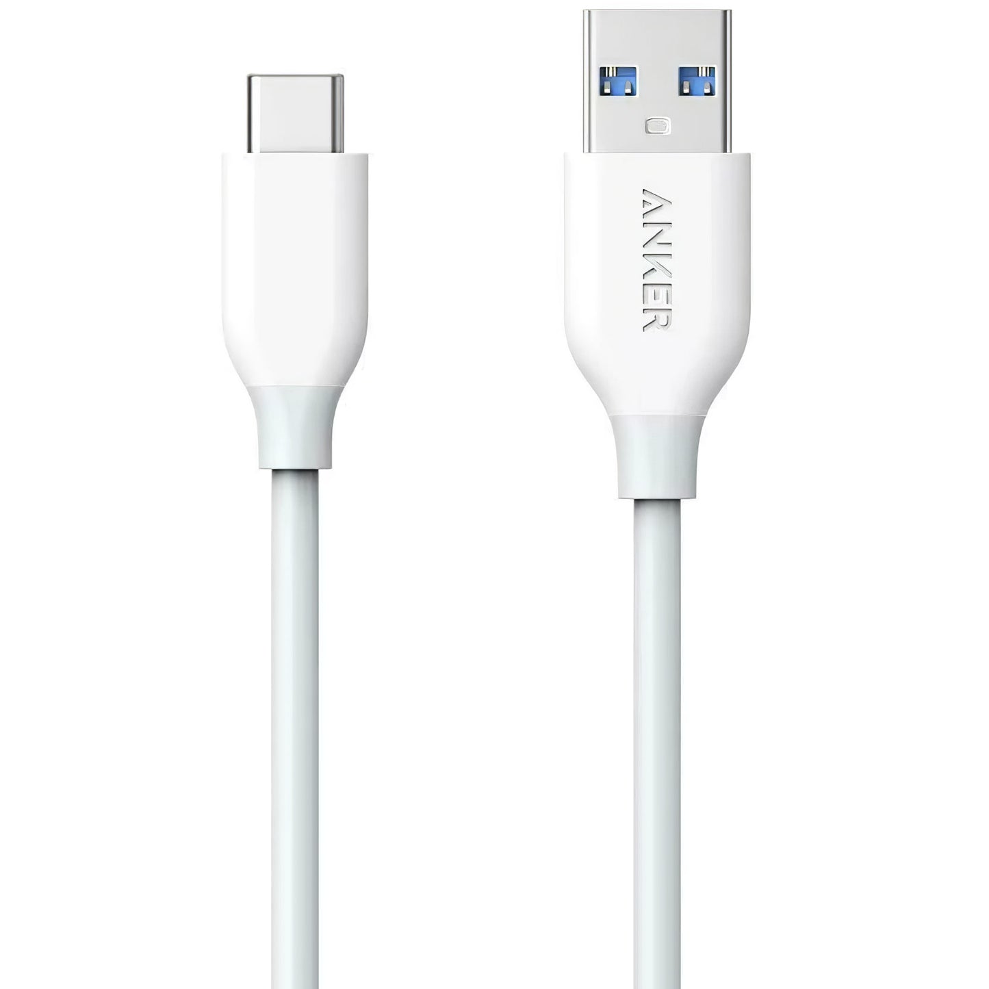 Data and Charging Cable USB-A - USB-C Anker PowerLine, 18W, 0.9m, White A8163021 