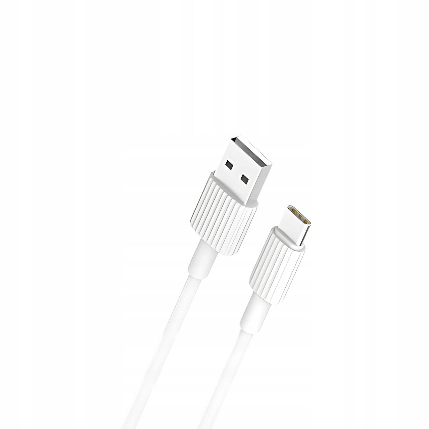USB-A to USB-C Data and Charging Cable XO Design NB156, 60W, 1m, White