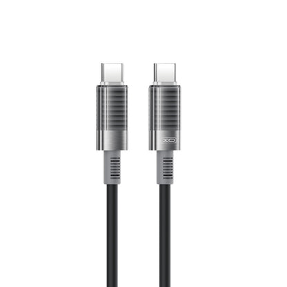 USB-C Data and Charging Cable - USB-C XO Design NB-Q282B, 60W, 1m, Black