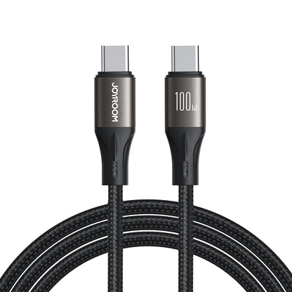 USB-C Data and Charging Cable - USB-C Joyroom S-A25 Light-Speed, 100W, 1.2m, Black