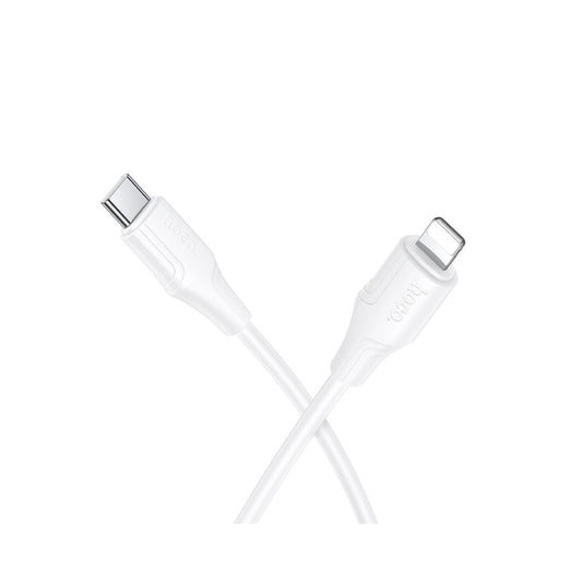 USB-C to Lightning Data and Charging Cable HOCO X124, 27W, 1m, White