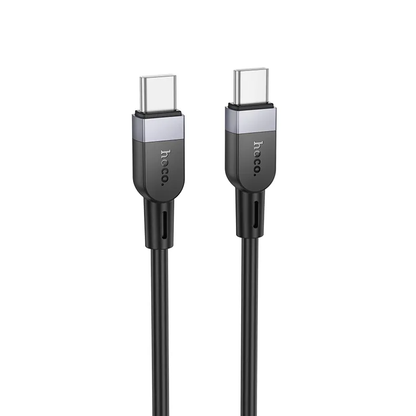 USB-C Data and Charging Cable - USB-C HOCO X109, 60W, 2m, Black