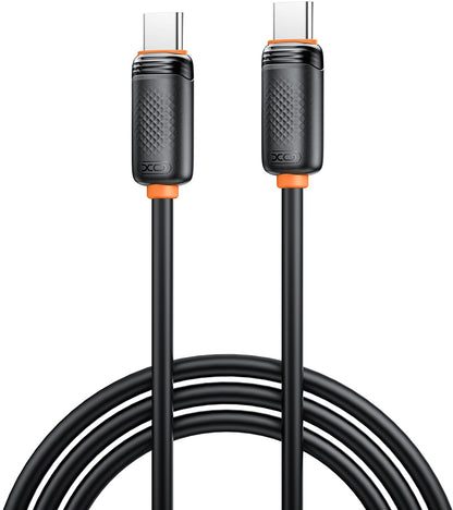 USB-C Data and Charging Cable - USB-C XO Design NB-Q302B, 60W, 1m, Black