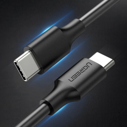 USB-C Data and Charging Cable - USB-C UGREEN US286, 60W, 1.5m, Black