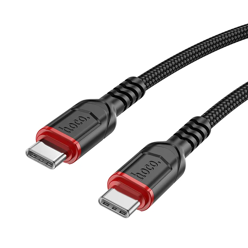 USB-C Data and Charging Cable - USB-C HOCO X59 Victory, 60W, 3m, Black