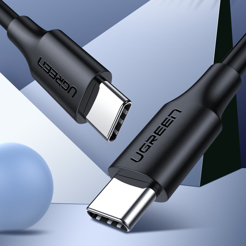 USB-C Data and Charging Cable - USB-C UGREEN US286, 60W, 1.5m, Black