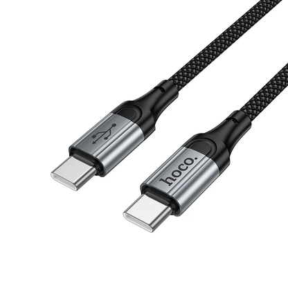 USB-C Data and Charging Cable - USB-C HOCO X121, 60W, 1.5m, Black