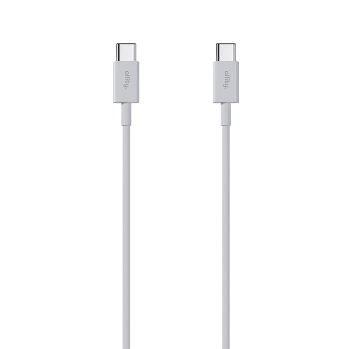 USB-C to USB-C Data and Charging Cable - Allity. AUC-03, 100W, 2m, White