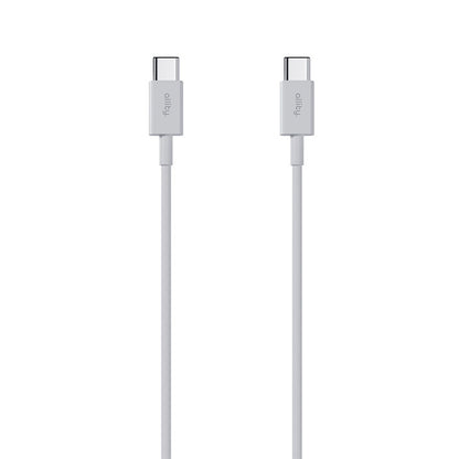 USB-C to USB-C Data and Charging Cable - Allity. AUC-03, 100W, 2m, White