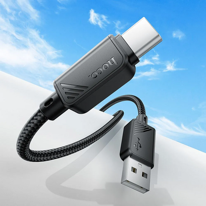 USB-A to USB-C Data and Charging Cable HOCO X113, 18W, 1m, Black
