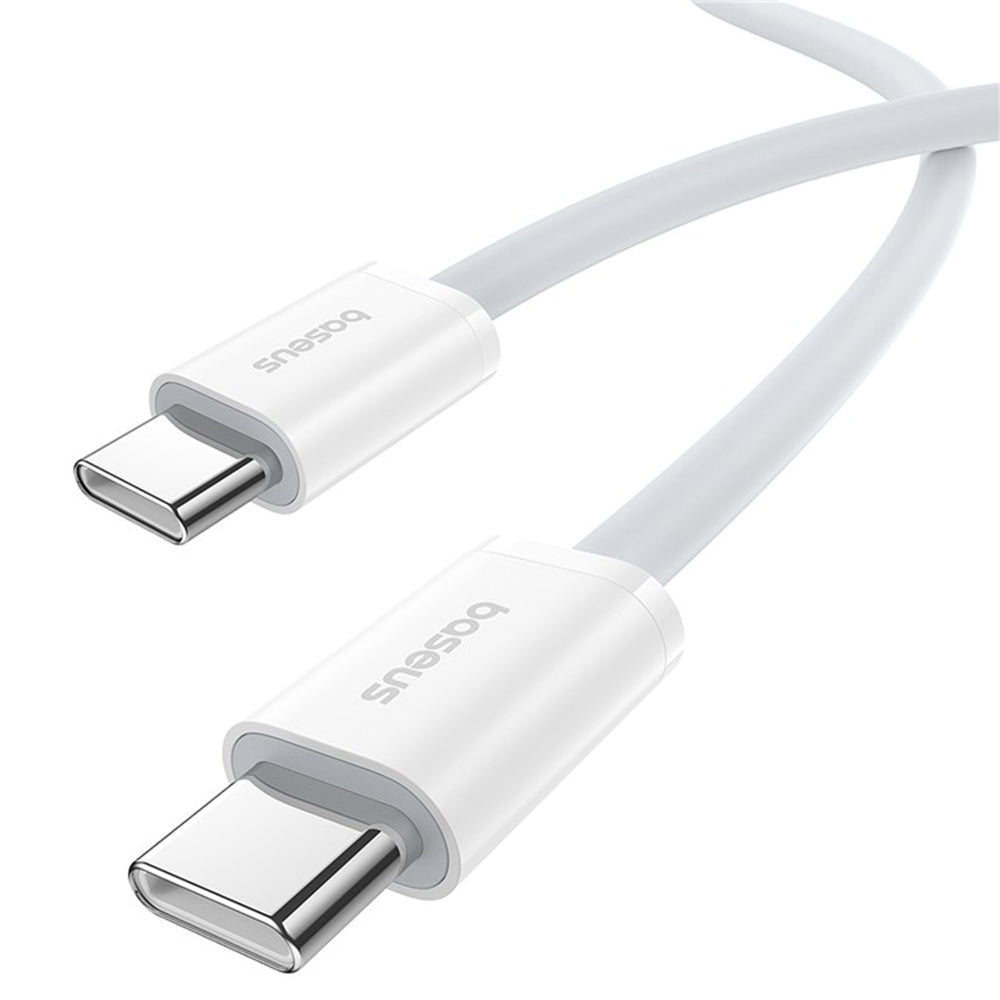 USB-C Data and Charging Cable - USB-C Baseus Superior Series 2, 30W, 1m, White P10365200211-00
