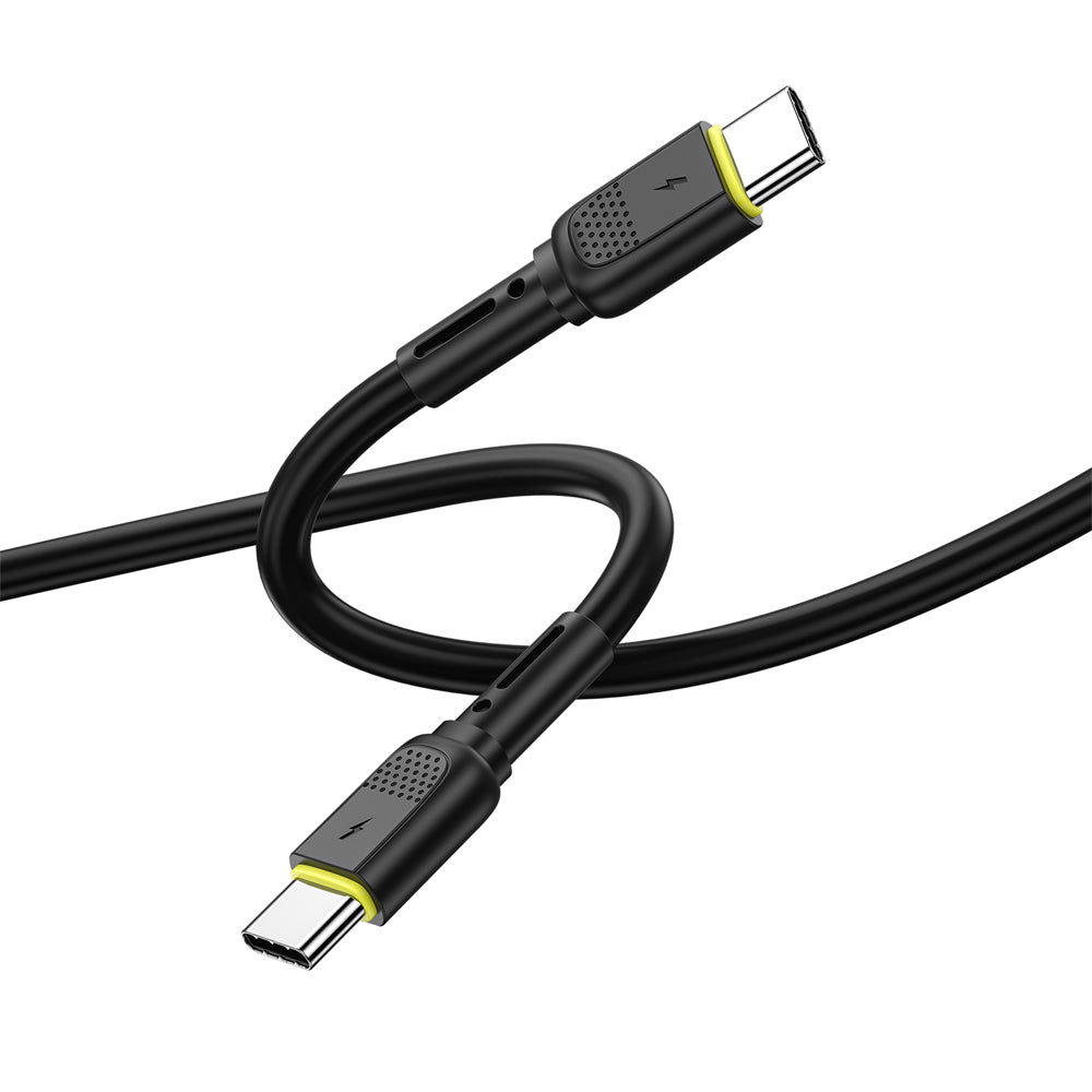 USB-C Data and Charging Cable - USB-C WiWu Wi-C034, 60W, 1.2m, Black