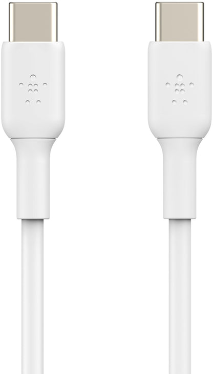 USB-C Data and Charging Cable - USB-C Belkin BoostCharge, 60W, 1m, White CAB003bt1MWH