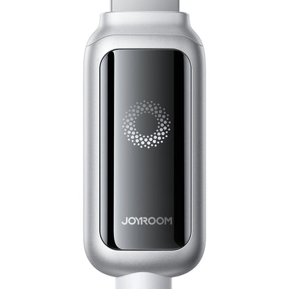 USB-C Data and Charging Cable - USB-C Joyroom S-A55 StarFlight Display, 100W, 1.2m, White