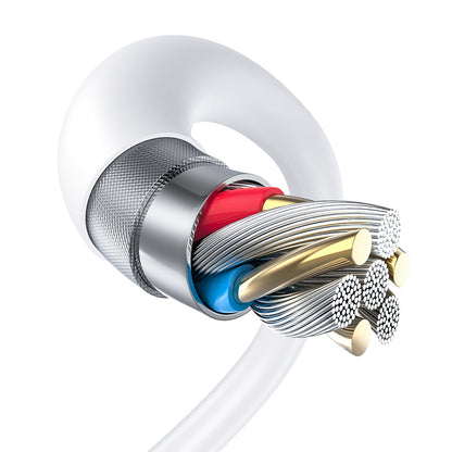 USB-A to Lightning Data and Charging Cable Lito LD06L, 18W, 1m, Black