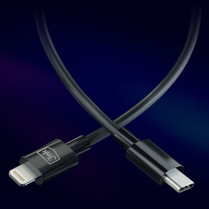 USB-C to Lightning Data and Charging Cable 3MK Hyper, 20W, 1.2m, White