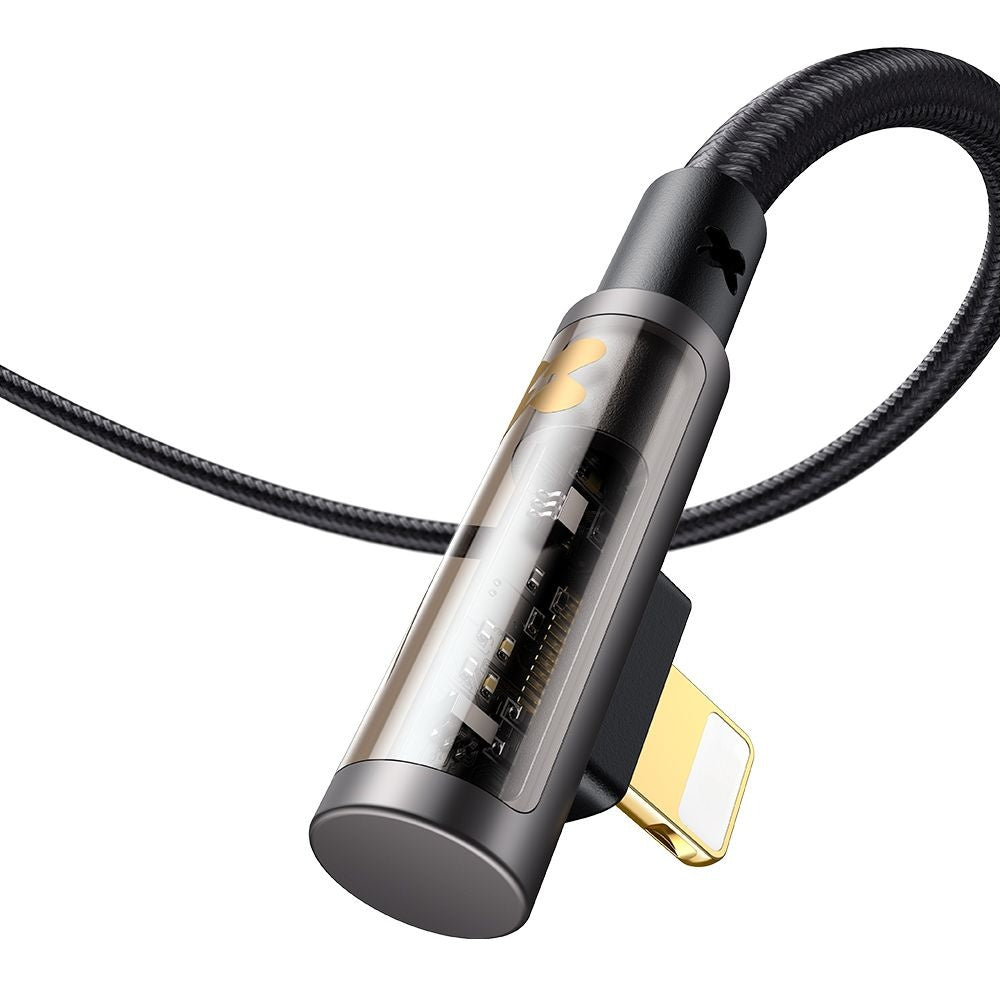 USB-C to Lightning McDodo CA-3390 Angled Data and Charging Cable, 36W, 1.2m, Black