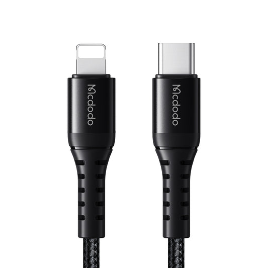 USB-C to Lightning McDodo Data and Charging Cable CA-5631, 36W, 1m, Black