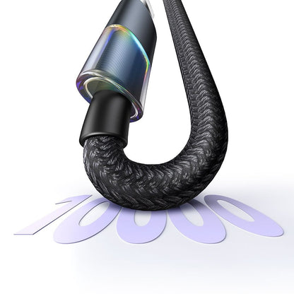 USB-C to Lightning McDodo CA-8190 Colorful Data and Charging Cable, 36W, 1.2m, Black