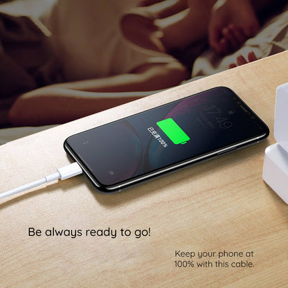 USB-C Data and Charging Cable - USB-C Lito, 18W, 2m, White