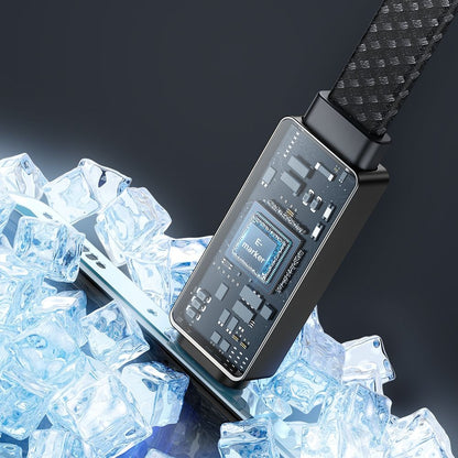 USB-C Data and Charging Cable - USB-C McDodo CA-4470 Rythm Display, 100W, 1.2m, Black