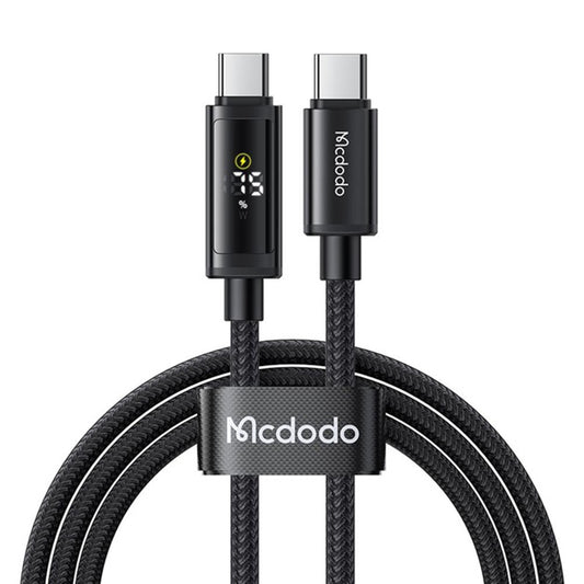 USB-C Data and Charging Cable - USB-C McDodo CA-8000 Display, 100W, 1.2m, Black