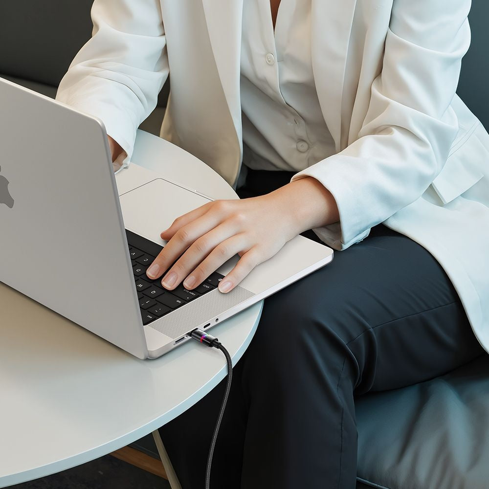 USB-C Data and Charging Cable - USB-C McDodo CA-8200 Colorful, 100W, 1.2m, Black