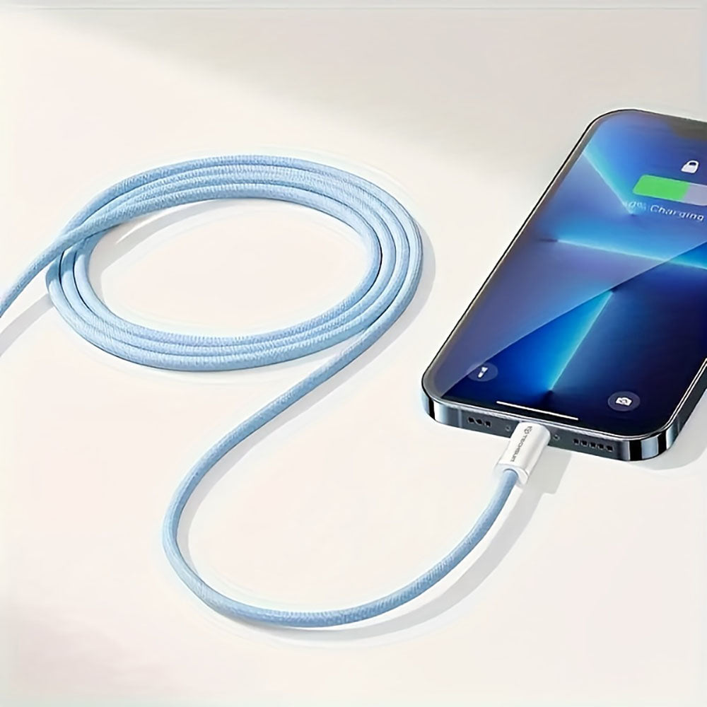 USB-C Data and Charging Cable - USB-C Techsuit PCB114D, 60W, 1m, Purple