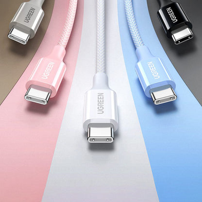 USB-C Data and Charging Cable - USB-C UGREEN L501, 60W, 2m, Gray
