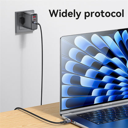 USB-C Data and Charging Cable - USB-C Yesido CA185, 240W, 1.2m, Black