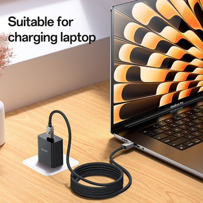 USB-C Data and Charging Cable - USB-C Yesido CA196, 60W, 1.2m, Black