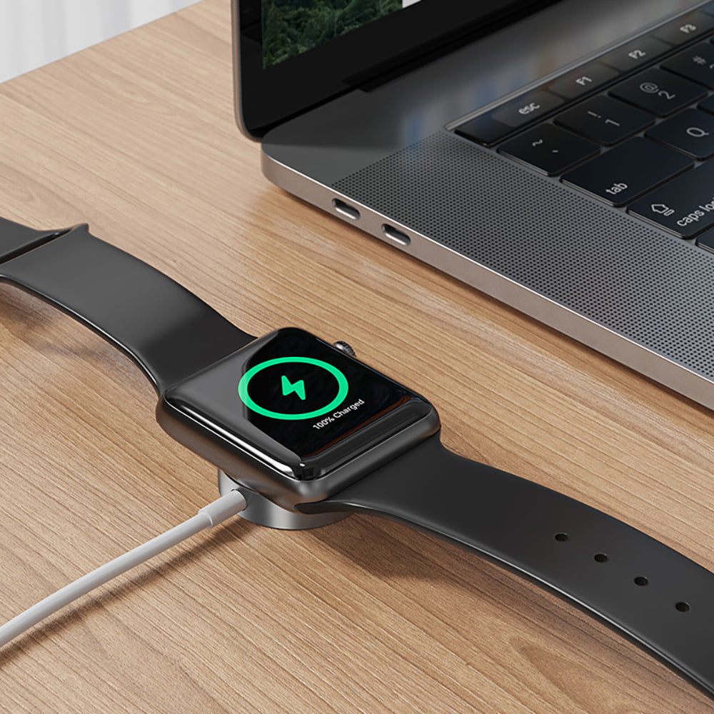 BWOO WL-18 Wireless Charger for Apple Watch Series, USB-C, White