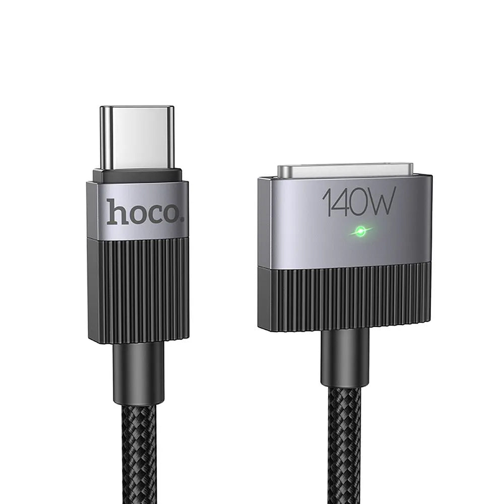 HOCO U141 Charging Cable, USB-C - MagSafe 3, 140W, 1.8m, Black