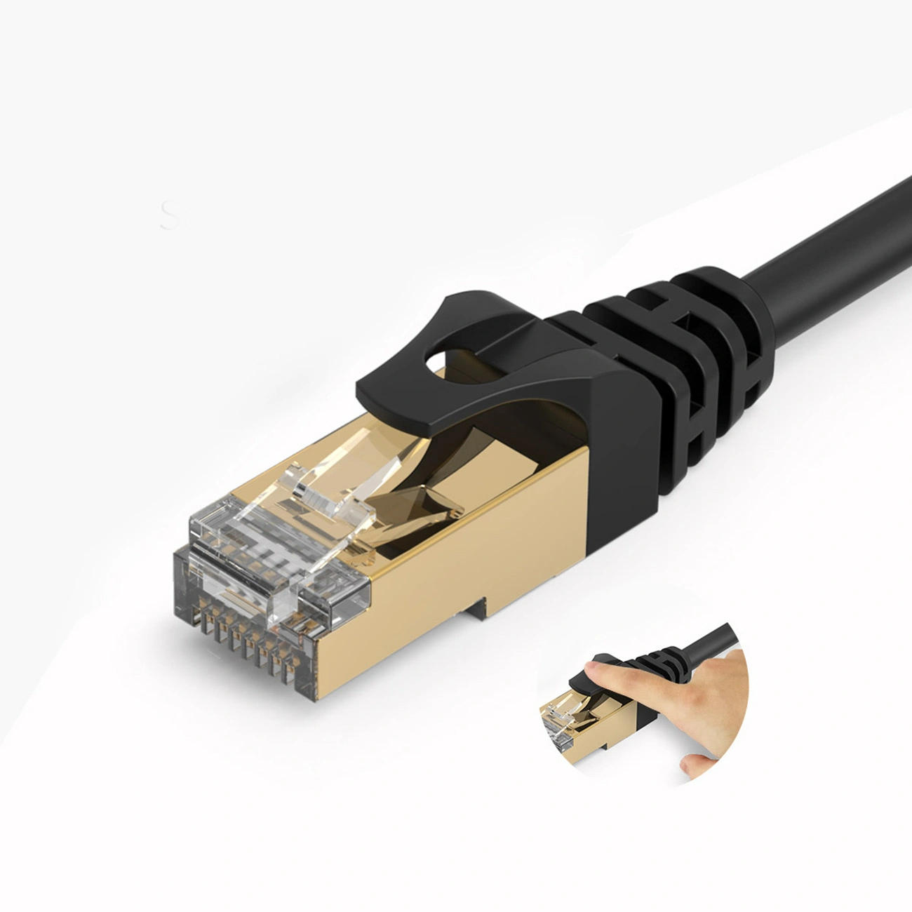 Orico PUG-C7 Network Cable, UTP, Cat7, 5m, Black
