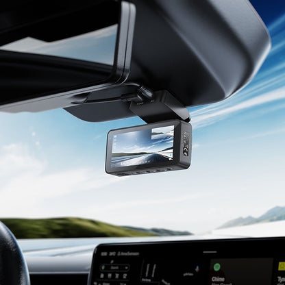HOCO DV12 Front and Rear Car Camera, 2K, Wi-Fi, GPS, 3.69inch Display