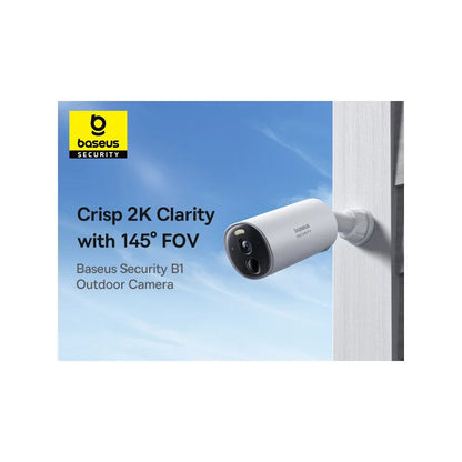 Baseus B1 Surveillance Camera, Wi-Fi, 2K, IP67, Outdoor S0SV002130