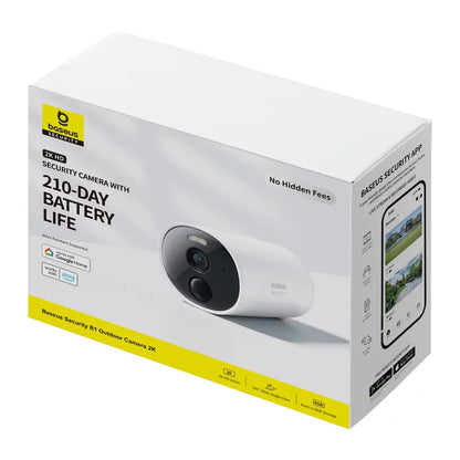 Baseus B1 Surveillance Camera, Wi-Fi, 2K, IP67, Outdoor S0SV002130