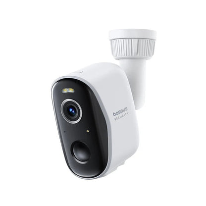 Baseus N1 Surveillance Camera, Wi-Fi, 2K, IP67, Outdoor, Set of 4 pieces, White ACSLH-01