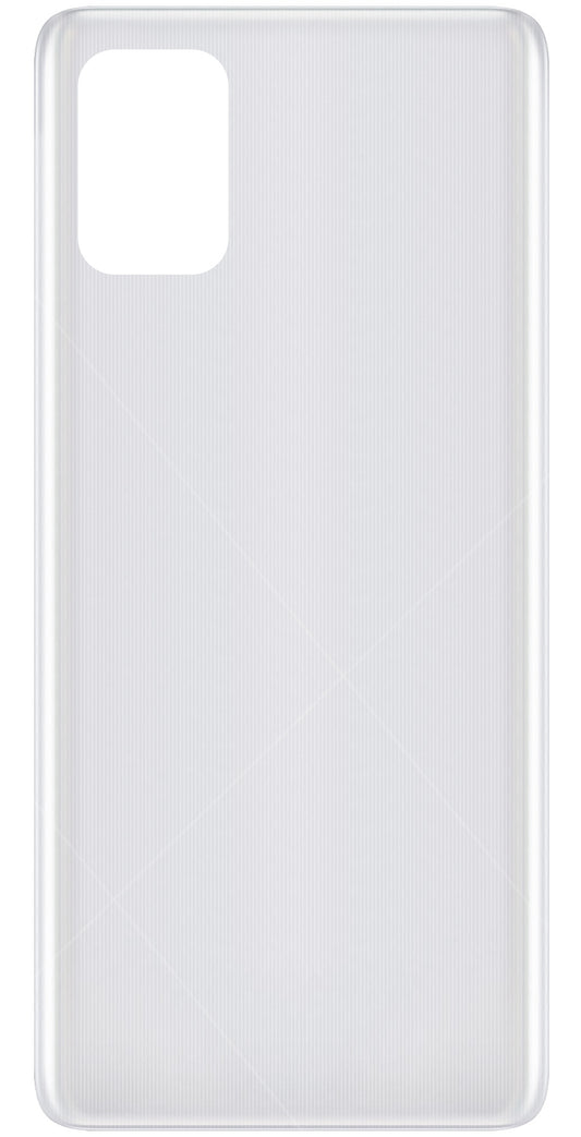 Battery Cover compatible with Samsung Galaxy A71 A715, Silver