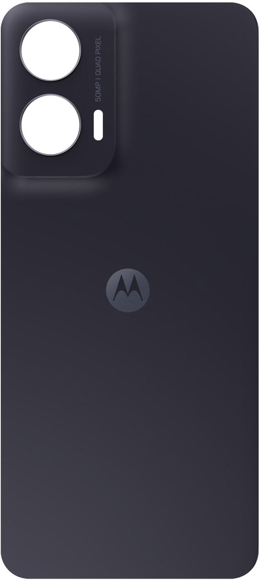 Motorola Moto G35 Battery Cover, Black (Midnight Black), Service Pack 5S58C28884TD