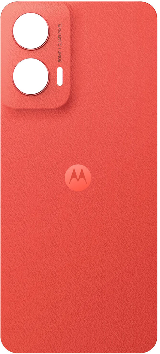 Motorola Moto G35 Battery Cover, Red (Guava Red), Service Pack 5S58C28887TD