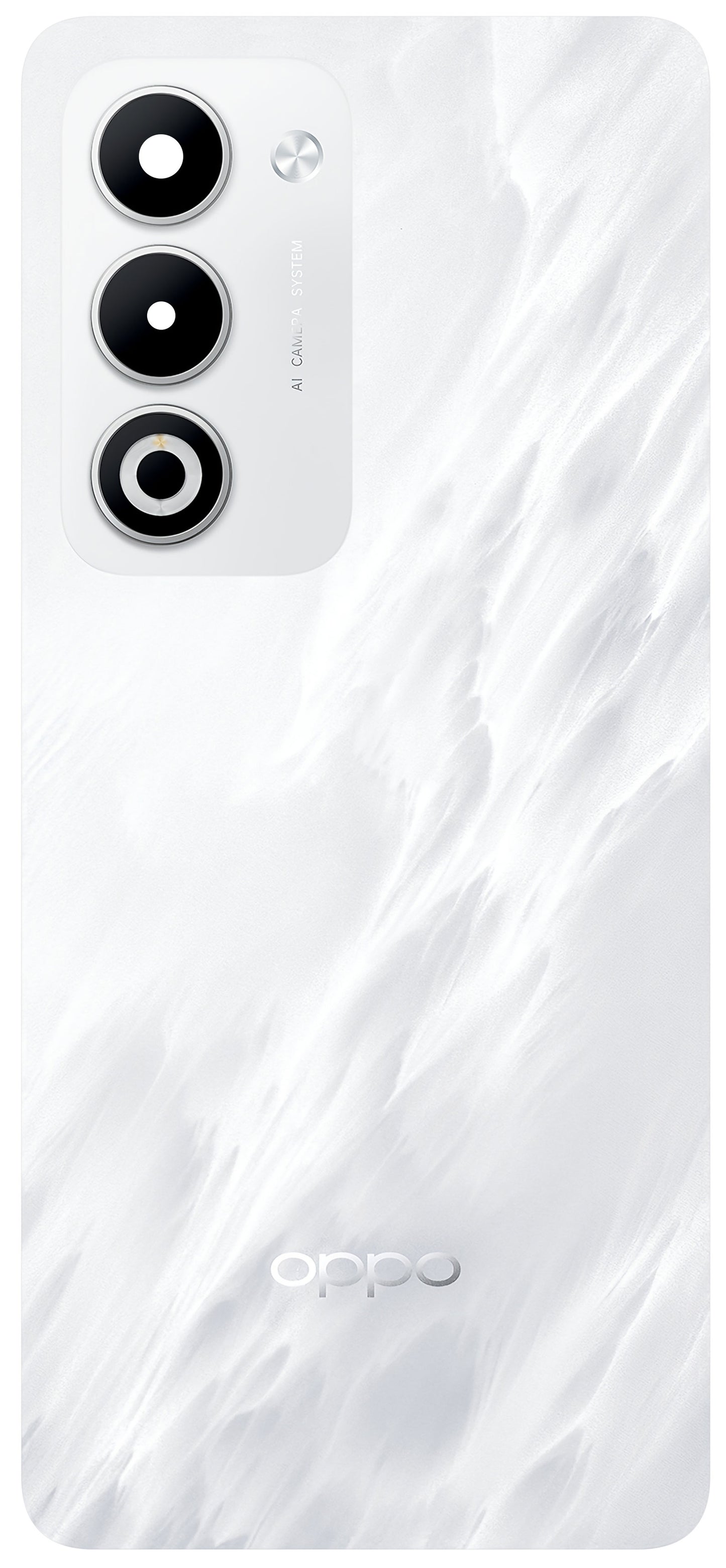 Oppo A5 5G Battery Cover, White (Mist White), Service Pack 621033000644