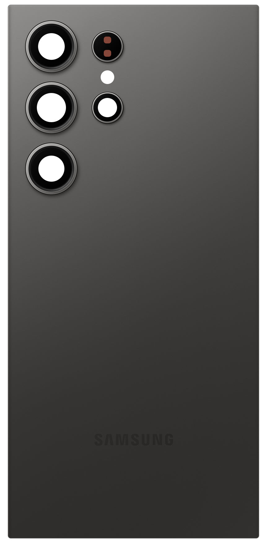 Samsung Galaxy S24 Ultra S928 Battery Cover, Black (Titanium Black), Service Pack GH82-33349B